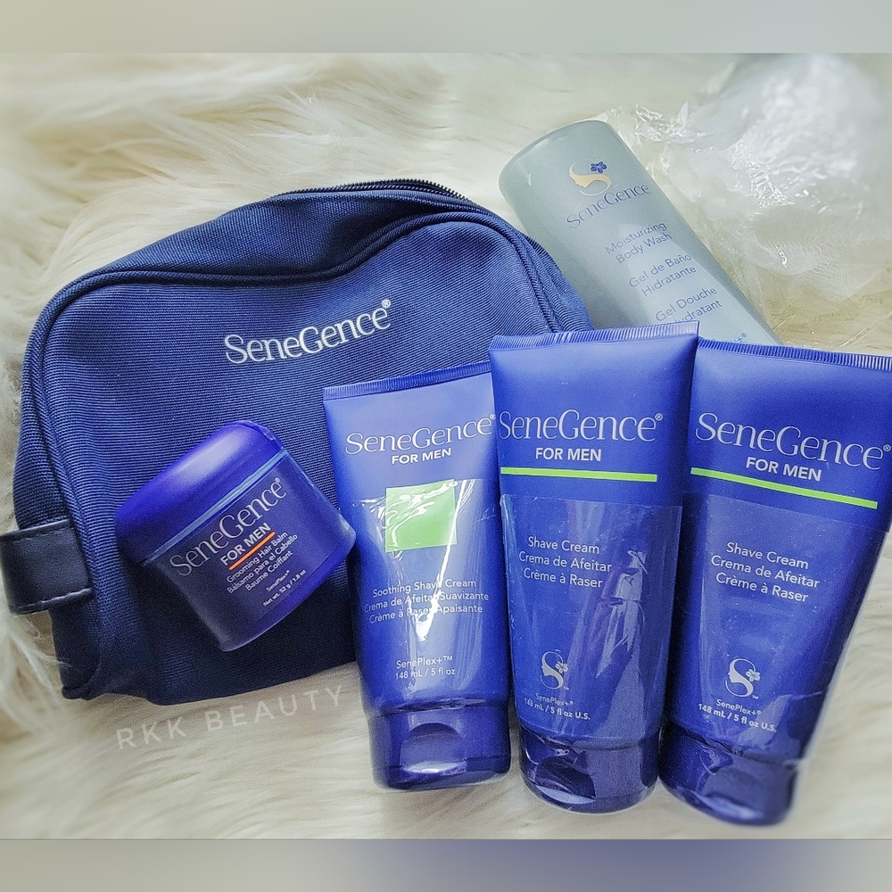 [NWT] SeneGence For Men Grooming Bundle + Bag - Distributor Lot